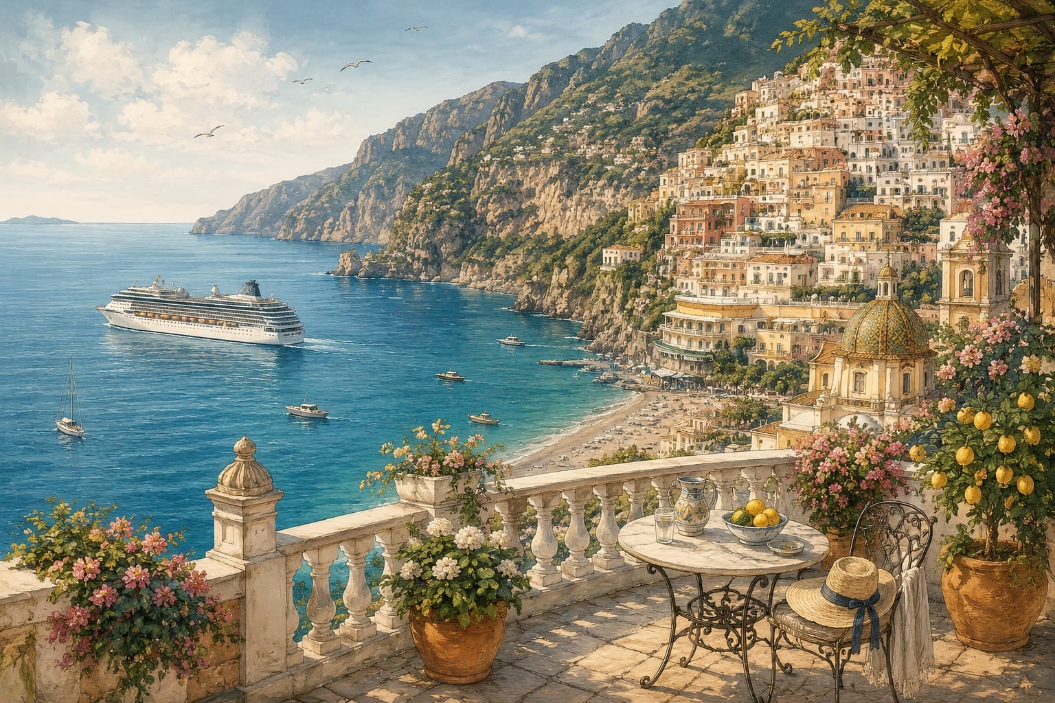 Rome stay & 7 nights Enchanted Italy, Greece & Türkiye BALCONY DEAL