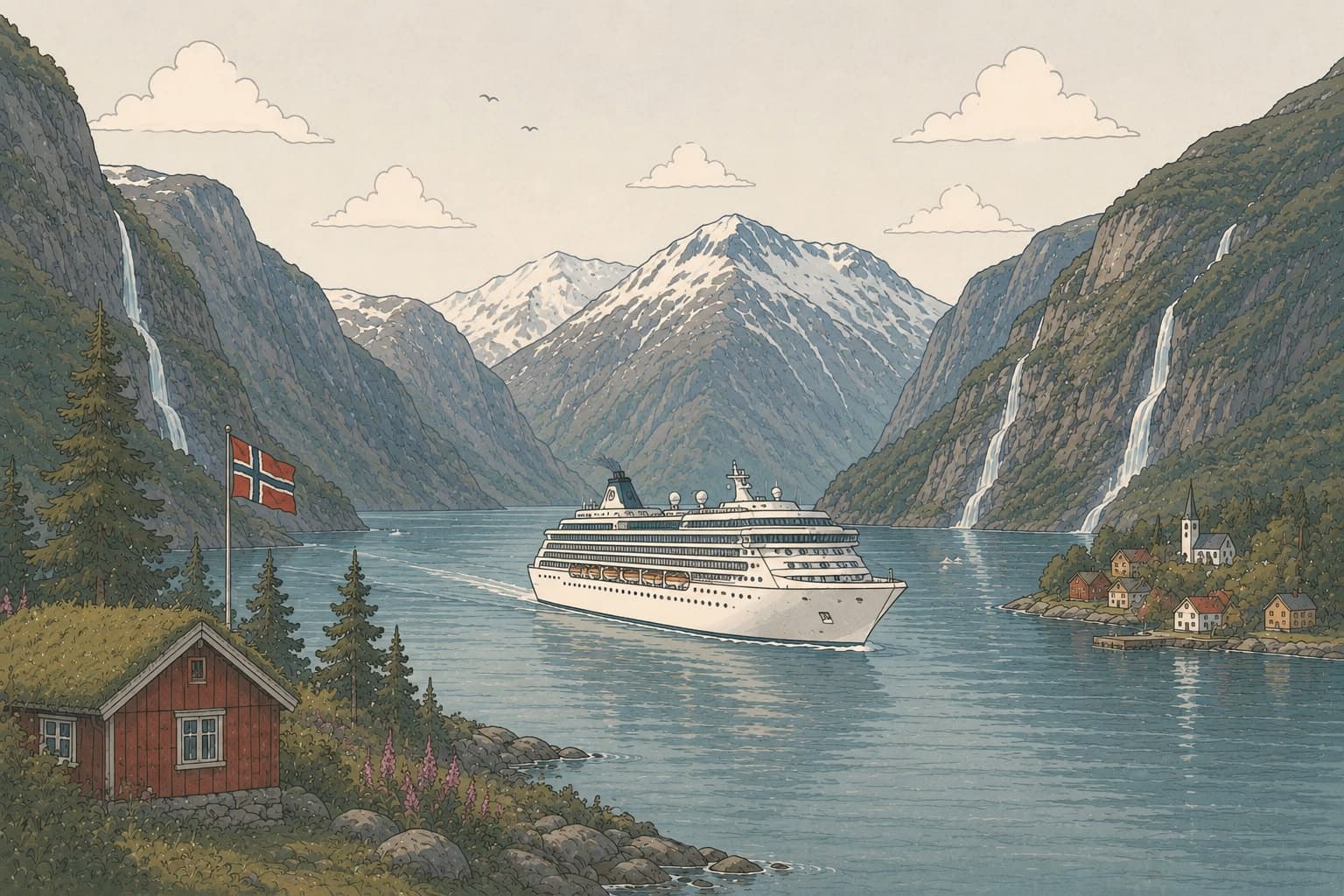7 nights Norwegian Fjords Balcony!